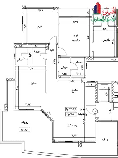 A special apartment with an open sea view overlooking the Al-Qattameya Kreks square