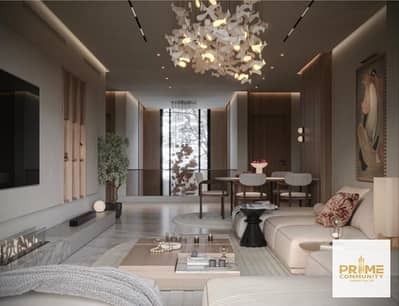 قصر فاخر كورنر 950م² | مباني 700م² | 6 ماستر | Pool & Jacuzzi | أول استخدام | رويال سيتي الشيخ زايد | 75 مليون كاش