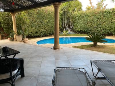 Luxury Villa مفروشة بالكامل للايجار في Katameya Heights | Land 760 م² | 3 Floors | 6 Bedrooms |