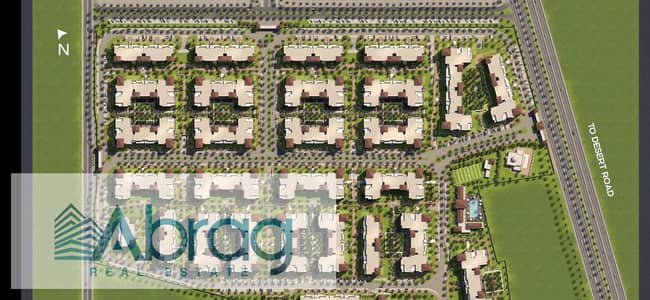 شقه بكومبوند villagewest (dorra) بالشيخ زايد علي بعد دقيقه واحده من هايبر وان