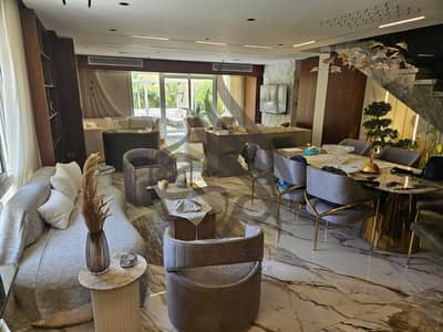 I villa Garden corner Fully finished  for sale in mountain view icity new cairo prime location under market price with down payment and installment