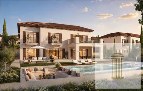 Villa launch first phase with a view of the sea 569 meters 5 rooms Spanish design ground and first 5% down payment and 8 years installment
