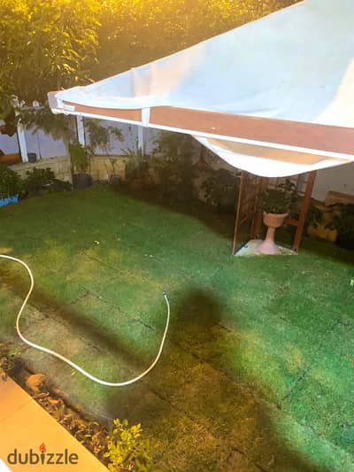 Furnished apartment for rent in Al-Rehab 89m with a garden of 50m next to Avenue Mall and services