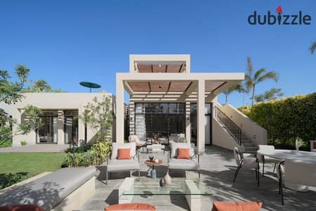 Prime located one story villa in Owest by Orascom minuties from Arkan Plaza Sheikh Zayed
