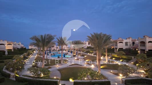 LOWEST PRICE Sea View 110 sqm Chalet Ready to Move Finished for sale in La Vista 6 Al Sokhna
