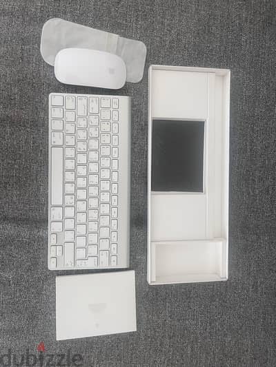 Apple keyboard and mouse