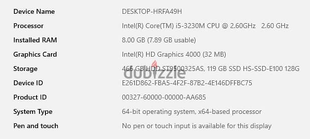 HP CORE I 5