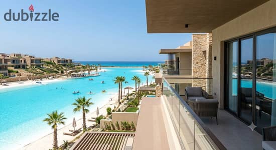 Chalet for sale with a discount of up to 40% with a full sea view in dose Ras El Hekma near Waterway close to Fouka Bay and La Vista