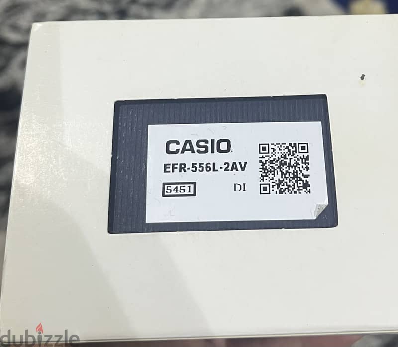 Casio Edifice watch 1