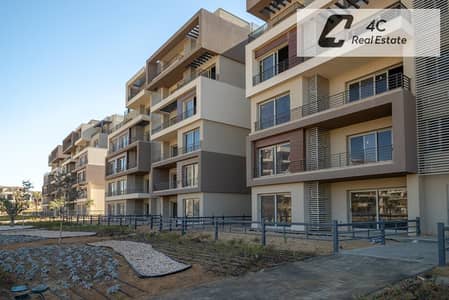 شقة جاردن استلام فوري بفيو لاندسكيب  بأقل من سعر السوق في  for sale in Palm Hills New Cairo  التجمع الخامس بالقرب من الجولدن سكوير وشارع التسعين للبيع