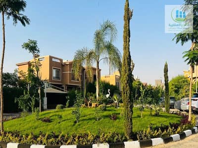 Standalone Corner Villa 700m Overlooking Landscape & lake with Best Price in Katameya Gardens Compound near Dunes Mivida Emaar American University AUC