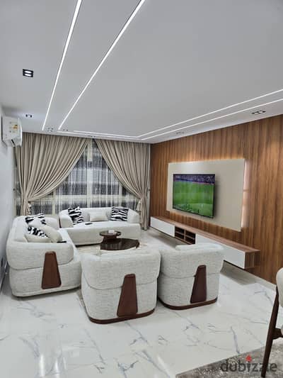 For Rent in the Heart of the Golden Square in Nasr City  An exceptional location next to City Stars. A luxurious apartment in one of the most prestigi