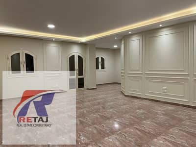  A distinctive apartment for sale in the Third District Villas area of ​​New Cairo, near Mustafa Baghdadi Square, just one minute from the New Cairo