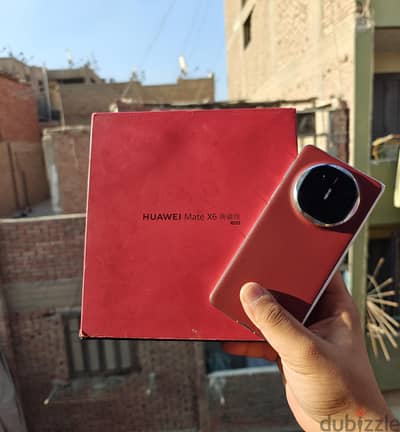 mate X6 red Edition 512 مدفوع ضريبه بكل مشتملاته جلوبال للبيع او البدل