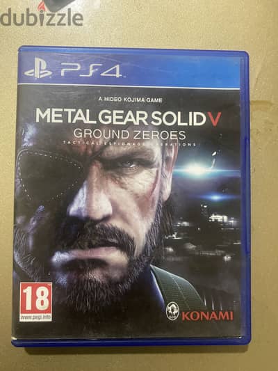 للبيع metal gear solid v
