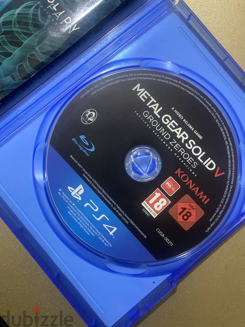 للبيع metal gear solid v 3