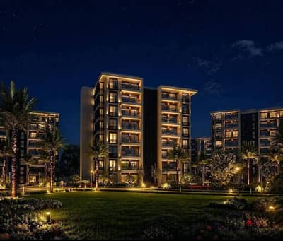 121m² apartment for sale in Noor City, old reservation, best price and longest payment period of 14 years, top-of-the-line location with direct access to services.
