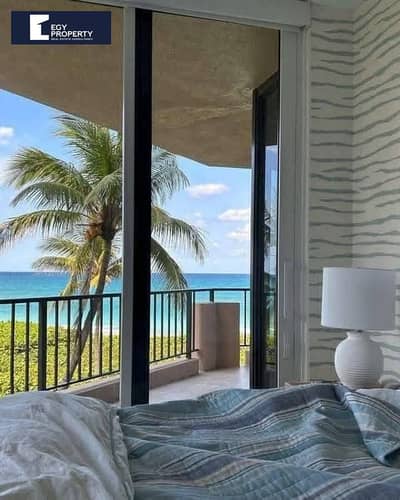 With a Prime View Fully Finished Chalet for Sale in  Modon Ras El Hekma - North Coast