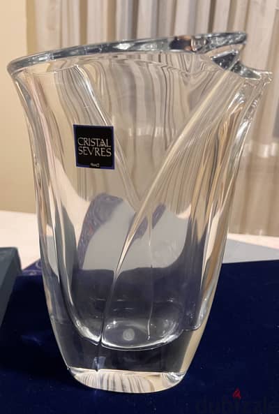 Sevres Crystal Vase