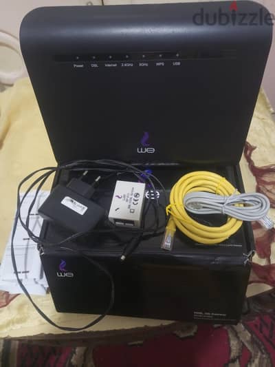 راوتر WE ZTE H188A Dual-Band (5GHz) كامل بالعلبة والمشتملات