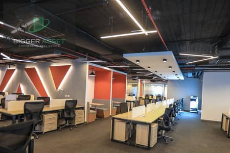 Fitted Office |1000Sqm| For Rent |Open Space |South 90