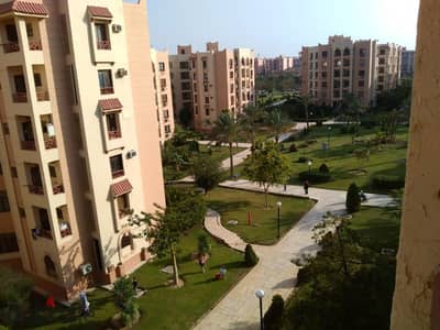 Apartment for rent, new law, in Al-Rehab, 90m, third floor, has 2 elevators, 2 bedrooms + 1 bathroom + kitchen + reception + 2 terraces, distinguished location, phase five, Kondo View Garden