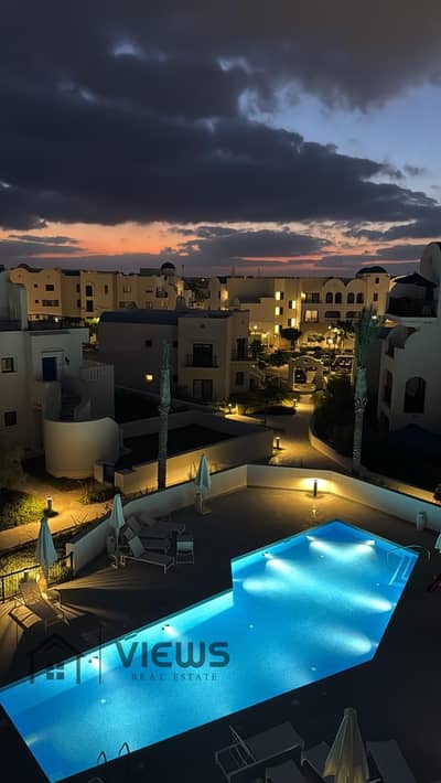شاليه بجاردن 75م تشطيب سوبر لوكس بالفرش يطل علي حمام سباحة مراسي Marassi