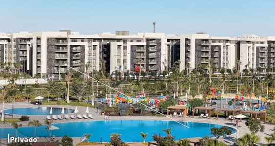 Exclusive offer apartment for sale in Brevado, instant delivery, with a large area of 178m, old reservation in the best location overlooking Brevado Club, and installments until 2031, ready for immediate housing.