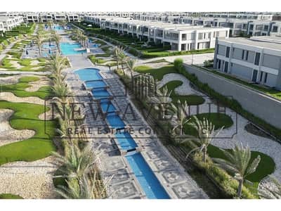 Prime location Ready to Move Villa with Wide Garden For Sale in La Vista Ras El Hekma North Coast