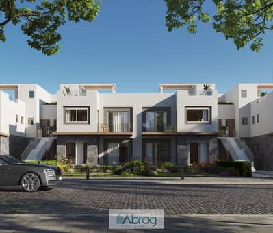 For sale, a large apartment with a villa system, with an entrance and garden in the V Levels compound in Sheikh Zayed.