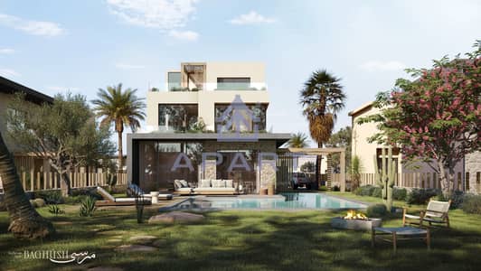 luxury villa first row sea view fully finished for sale over 8 years -Marsa Baghush in Sidi Heneish by Shehab Mazhar