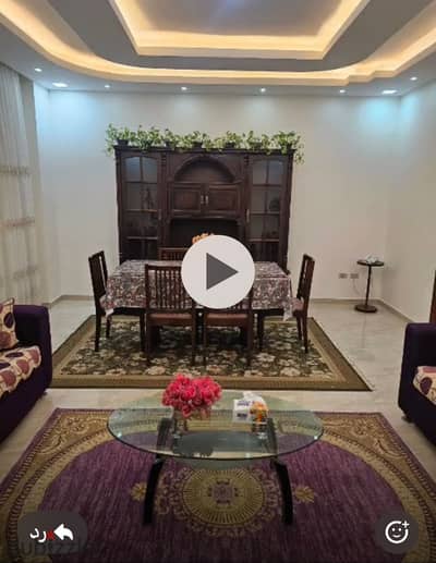 Direct from Owner: Super Lux Furnished Ground Floor Apartment for Rent in Gardenia 1, 5th Settlement near Gamal Abdel Nasser Axis. 3BR, Annual Internet!