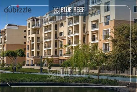 apartment in Sarai Compound, featuring a prime location on Suez Road near the New Administrative Capital and Madinaty.