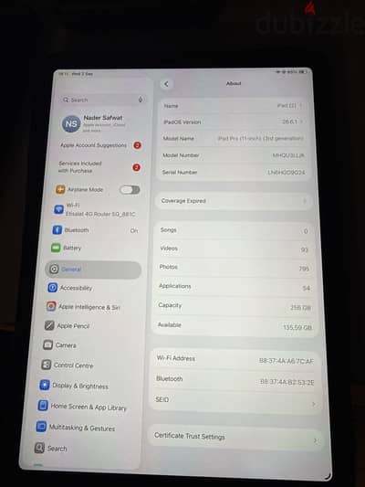 iPad 11in 3rd gen