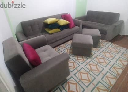 انتريه ٣ قطع جديد لم يستخدم خشب زان بالكامل