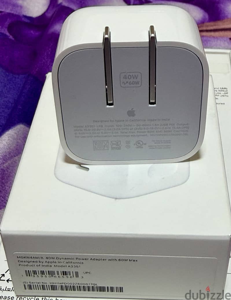 Apple charger 6