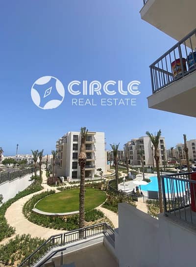 Stunning View 3BR Chalet First Floor with Nanny's Room For Rent Fully Furnished Marassi Faya North Coast