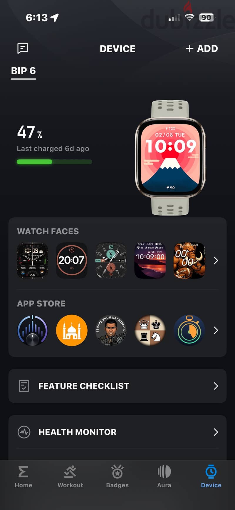 Amazfit bip 6 1