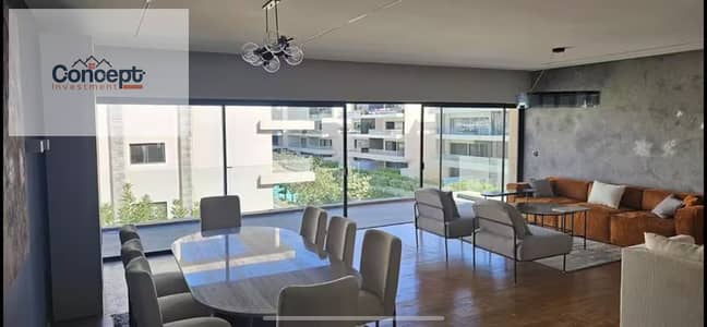 Luxury Apartment for Sale in Lake View Residence New Cairo - 270 sqm - 3 Bedrooms - 3 Bathrooms - Fully Furnished - High-End Finishing