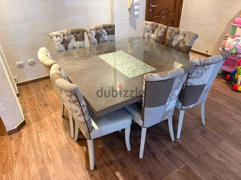 Dinning Table (8 chairs) 1