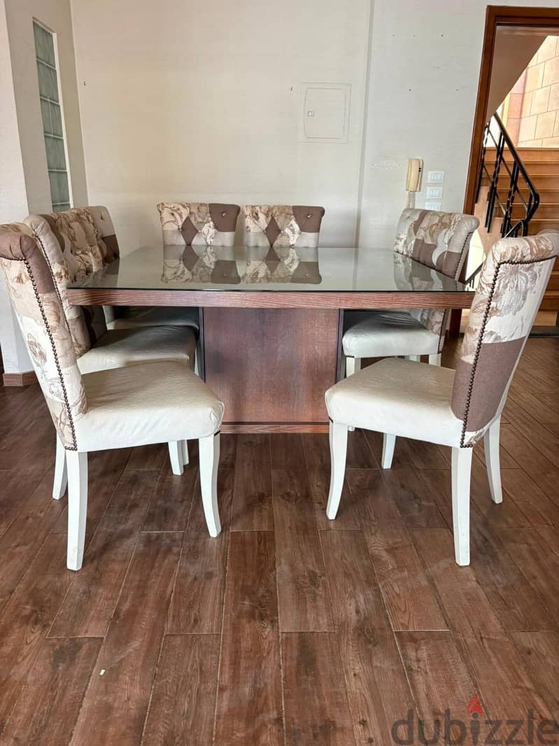 Dinning Table (8 chairs) 3