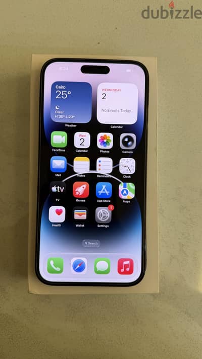 Apple - iPhone 14 Pro Max - with box - بخطين