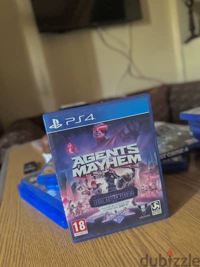لعبه بلايستيشن 4 agents of mayhem