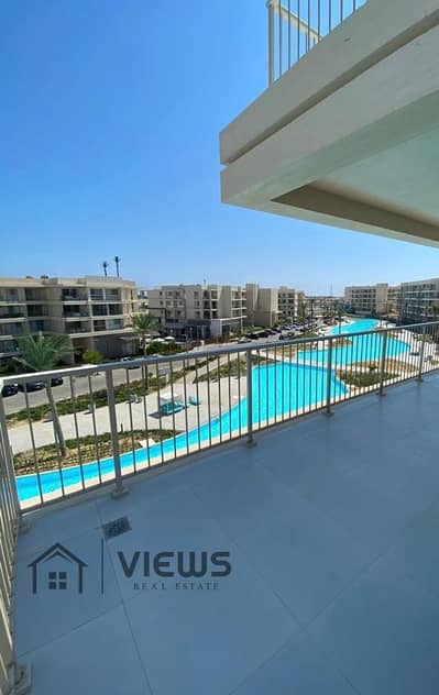 Chalet 245M direct lagoon , Marina and sea view fully furnished  Marassi