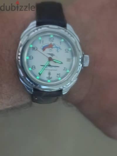 ساعه كومندا روسي  اتوماتيك كسر زيرو