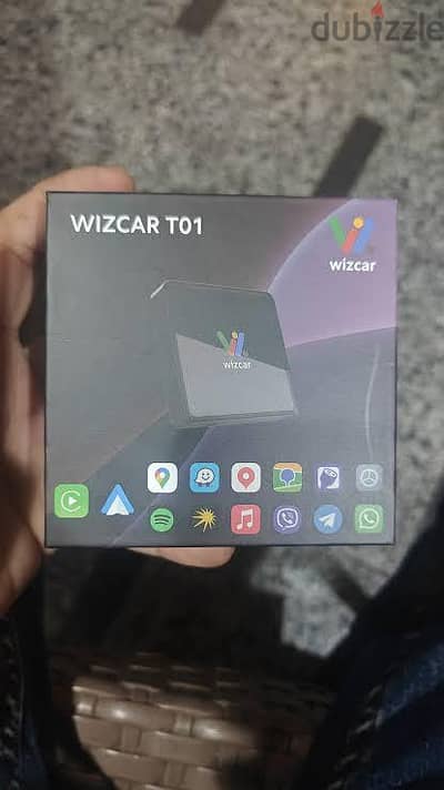 Wizcar T01 لربط شاشة العربية ب Android Auto & Apple Car Play