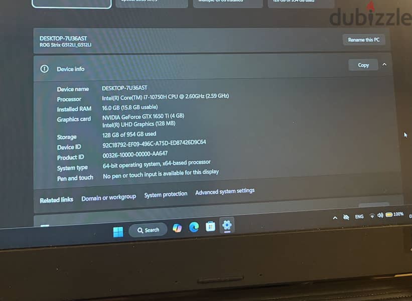 Asus rog g15 9