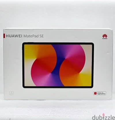 Huawei MatePad SE 11 هواوي تابلت بالكرتونه والشاحن الاصلي والكفر