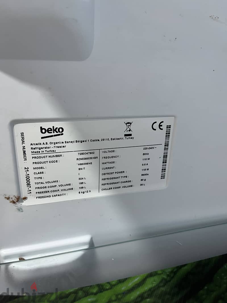 Beko refrigerator-freezer 2