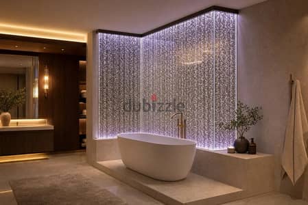 ستارة مائية Water Bubbles Curtain Decor